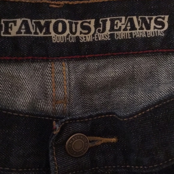 Mens OLD NAVY FAMOUS JEANS size 46 X 32 - Picture 4 of 8